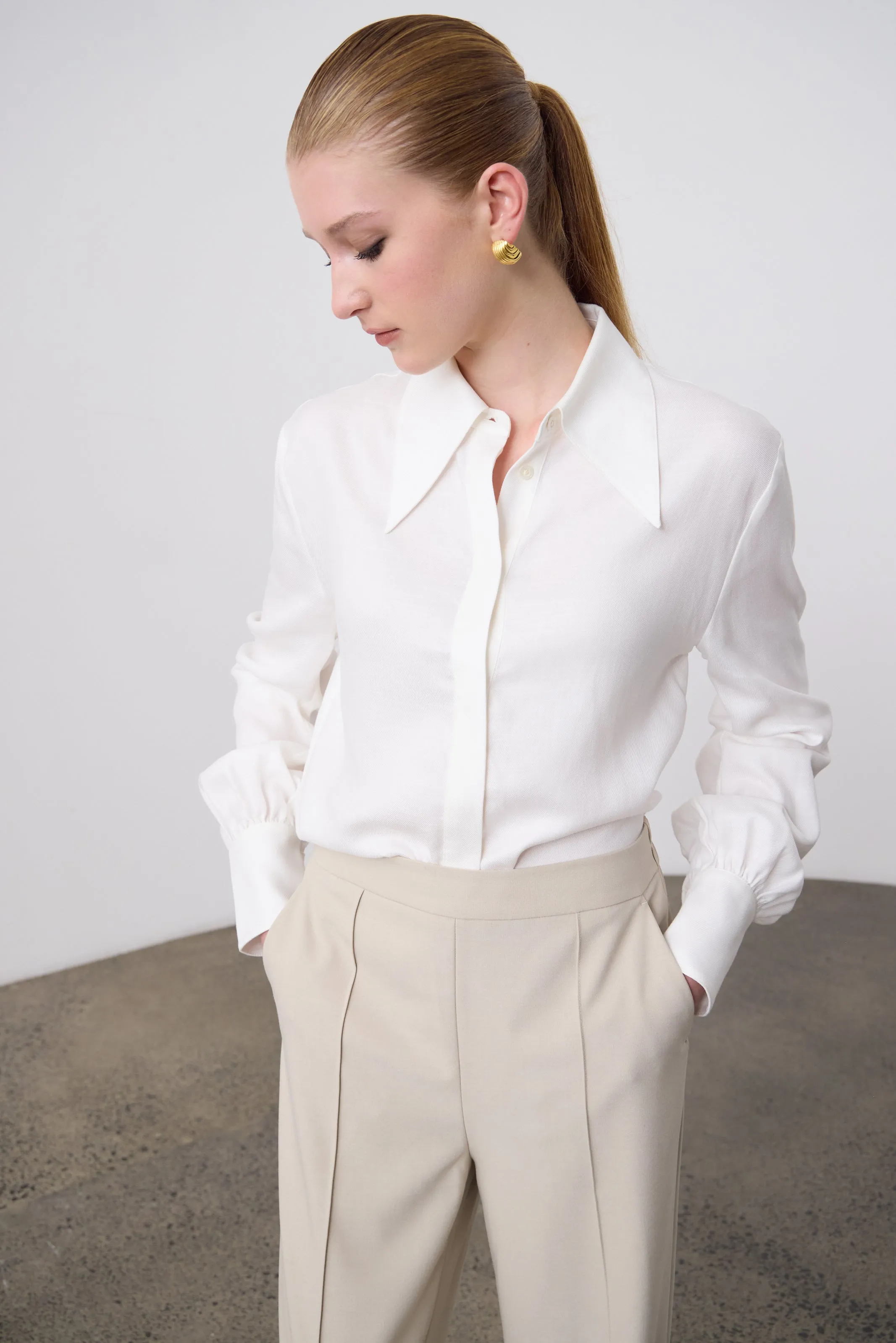 Dominic Shirt - Milk