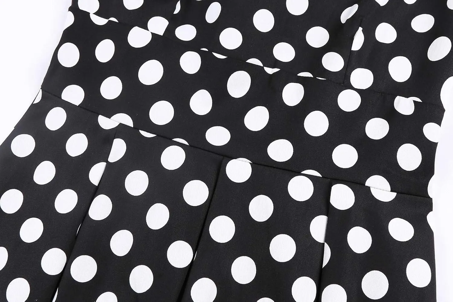 MINTLIMIT Women's 1950s Retro Vintage Cocktail Party 3/4 Sleeve Swing Dress