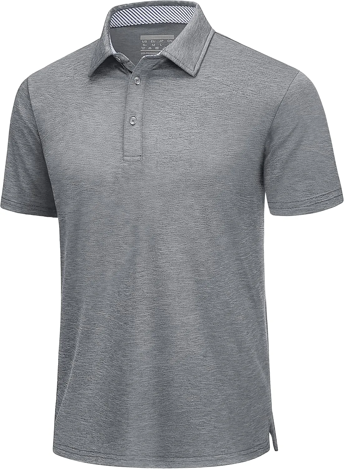 TACVASEN Men's Golf Shirts Short Sleeve Quick Dry Polo Shirts Moisture Wicking Casual Business Sports Breathable Polo