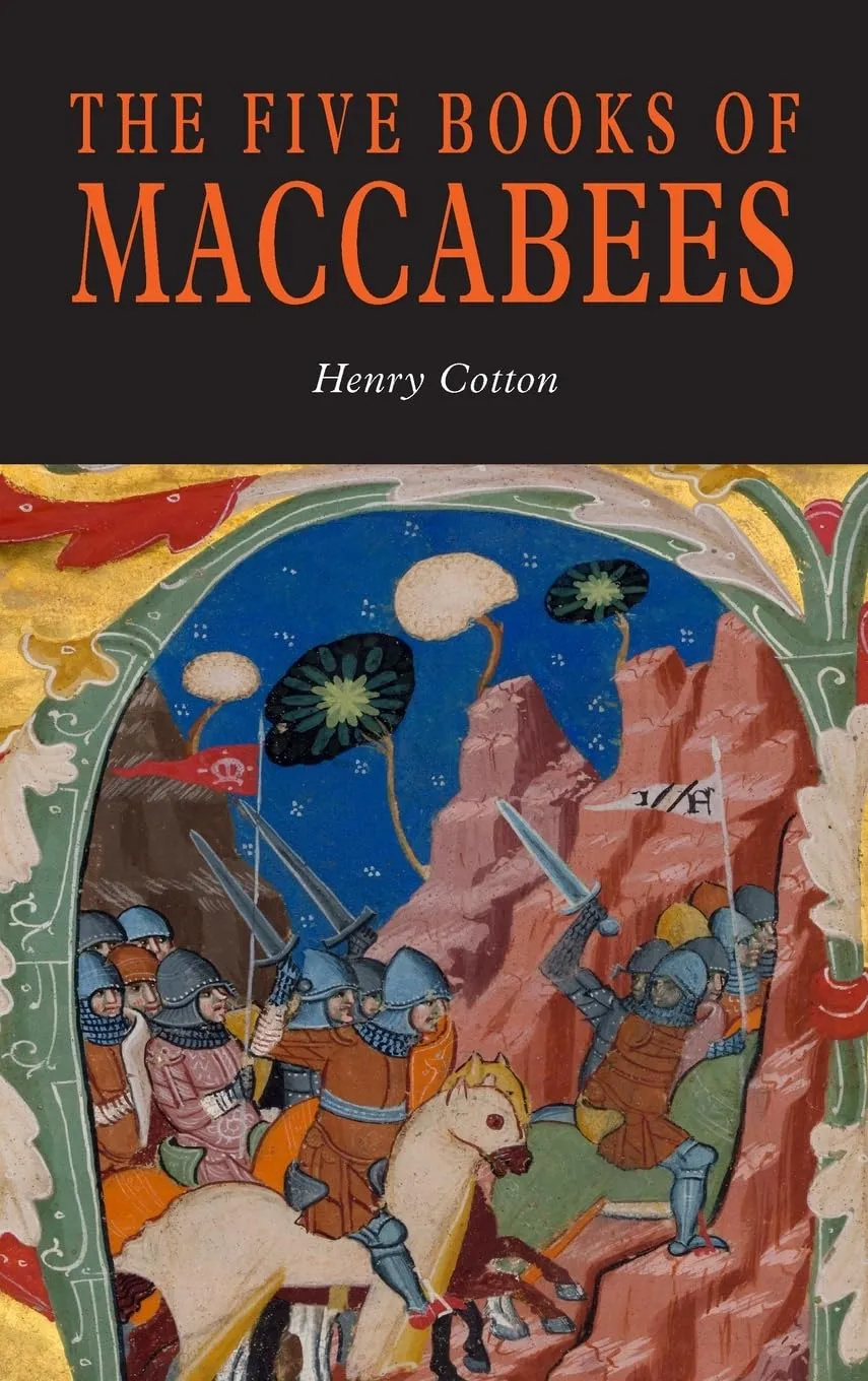 The Five Books of Maccabees in English Hardcover  April 10, 2024